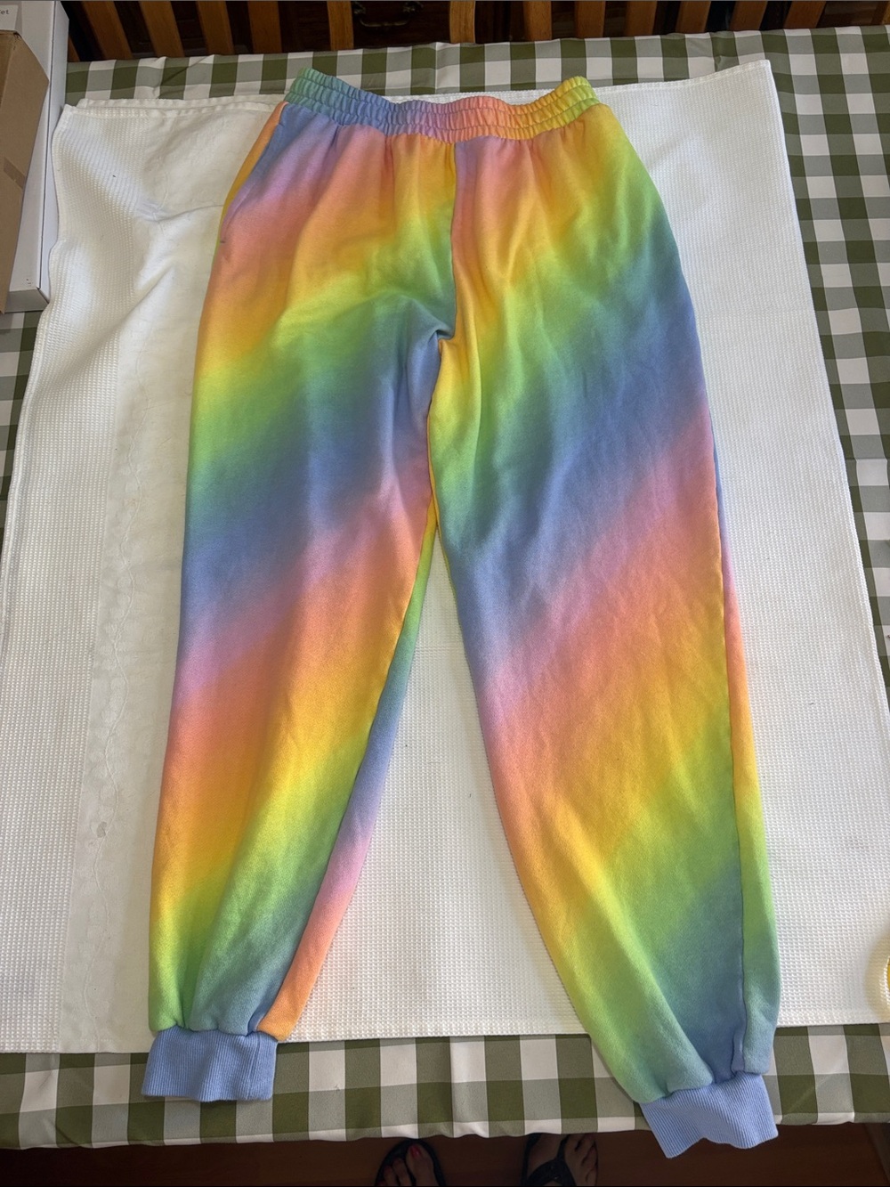 COLSIE TIE DYE FLEECE JOGGERS